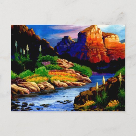 Canyon Briefkaart (Voorkant)