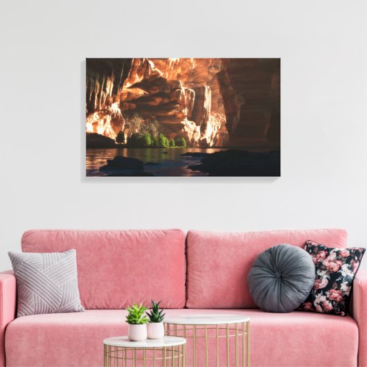 Canyon Canvas Afdruk (Insitu (Woonkamer))