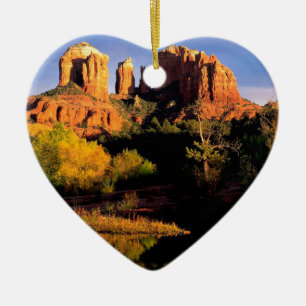Canyon Cathedral Rock Sedona Keramisch Ornament