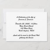 Canyon Clouds Kaart (Achterkant)