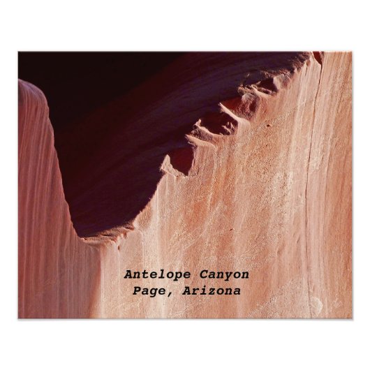 Canyon Crosscut - Antelope Canyon - Foto afdrukken (Voorkant)
