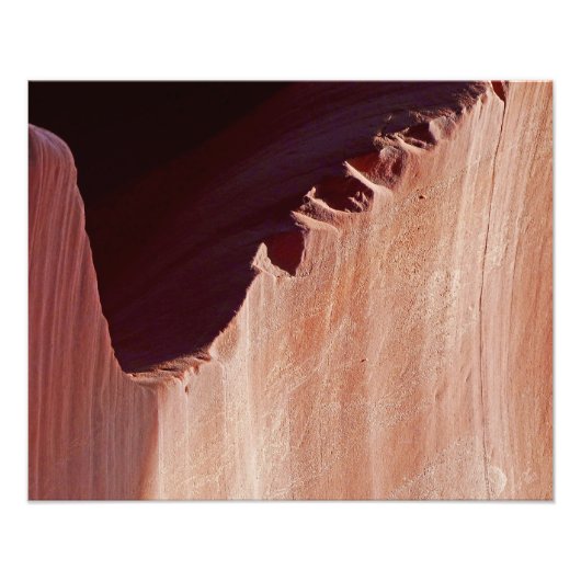 Canyon Crosscut Southwest Fine Art Foto Afdruk (Voorkant)