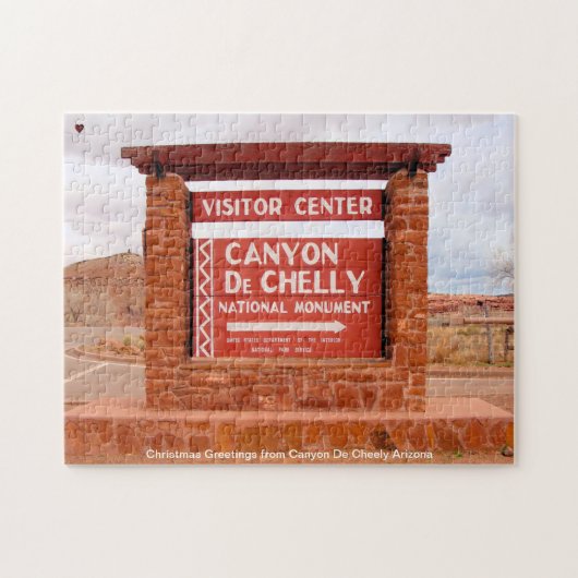 Canyon De Cheely Arizona Jigzaag Puzzle Legpuzzel (Horizontaal)