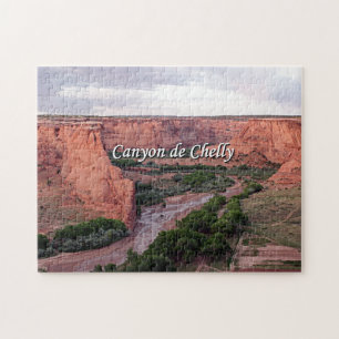 Canyon de Chelly, Arizona, bij zonsondergang Legpuzzel