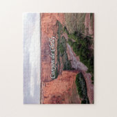 Canyon de Chelly, Arizona, bij zonsondergang Legpuzzel (Verticaal)