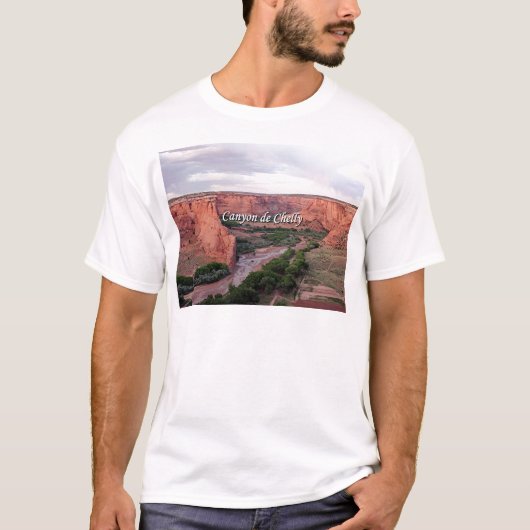 Canyon de Chelly, Arizona, bij zonsondergang T-shirt (Voorkant)