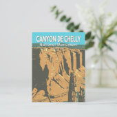 Canyon De Chelly National Monument Arizona  Briefkaart (Staand voorkant)