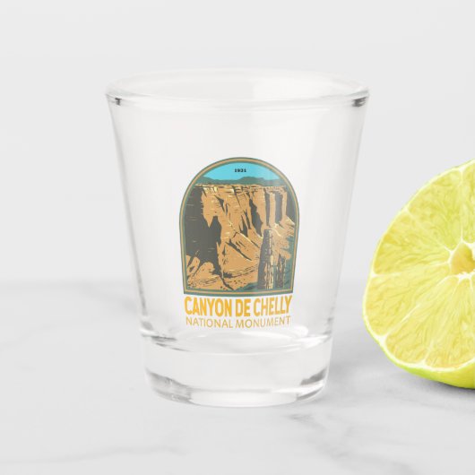 Canyon De Chelly National Monument Arizona  Shot Glas (Voorkant)
