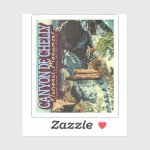 CANYON DE CHELLY NATIONAL MONUMENT - ARIZONA USA STICKER