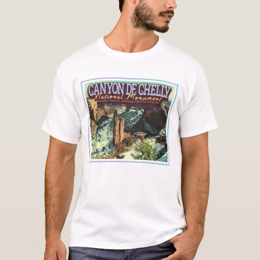 CANYON DE CHELLY NATIONAL MONUMENT - ARIZONA USA T-SHIRT (Voorkant)
