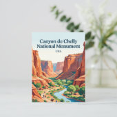 Canyon de Chelly National Monument VS Briefkaart (Staand voorkant)