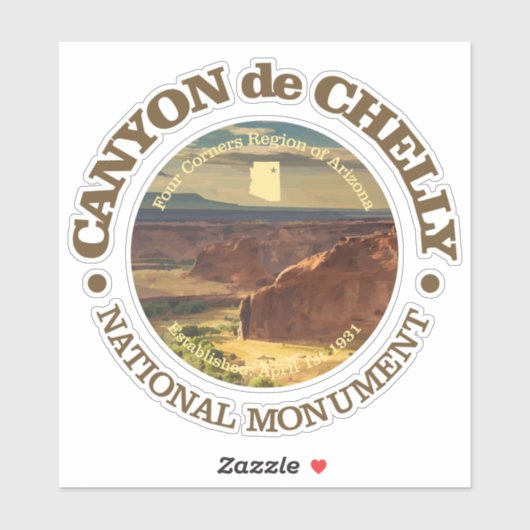 Canyon de Chelly Sticker (Vel)