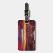 Canyon de Chelly, sunset, Arizona Bagagelabel (Voorkant verticaal)