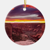 Canyon de Chelly, sunset, Arizona Keramisch Ornament (Voorkant)