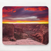 Canyon de Chelly, sunset, Arizona Muismat (Voorkant)