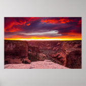 Canyon de Chelly, sunset, Arizona Poster (Voorkant)