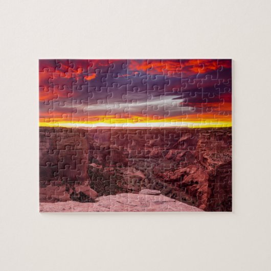 Canyon de Chelly, zonsondergang, Arizona Legpuzzel (Horizontaal)