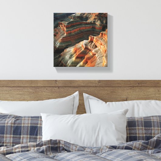 Canyon Dreams Canvas Afdruk (Insitu (Slaapkamer))