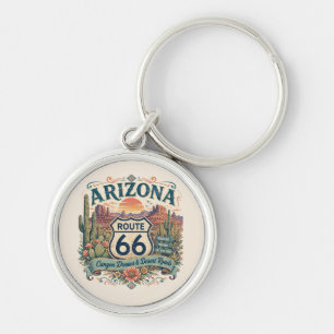Canyon Dromen Route 66 Woestijn Boho Charme Sleutelhanger