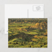 Canyon gekleurd na Storm in Theodore Roosevelt Briefkaart (Voorkant / Achterkant)