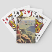 Canyon Geloof Deze Uitzichten Pokerkaarten (Achterkant)