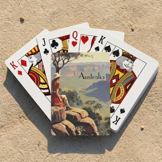 Canyon Geloof Deze Uitzichten Pokerkaarten