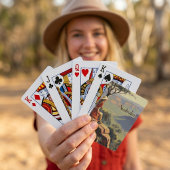 Canyon Geloof Deze Uitzichten Pokerkaarten