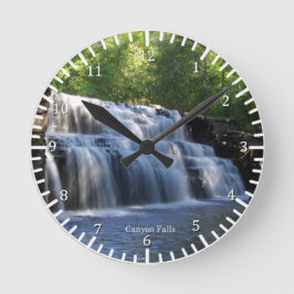 Canyon Herfst Clock Ronde Klok