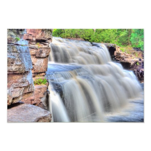 Canyon-Herfsten, Michigan Foto Afdruk (Voorkant)