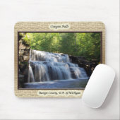 Canyon Herfsten omwoeld mousepad Muismat (Met muis)