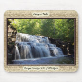 Canyon Herfsten omwoeld mousepad Muismat (Voorkant)