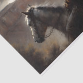 Canyon Horseman Decoupage Tissuepapier (Detail)