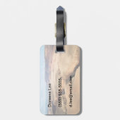 Canyon in de Canyon Bagagelabel (Achterkant verticaal)