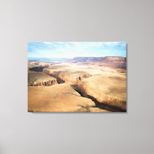 Canyon in de Canyon Canvas Afdruk