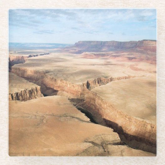 Canyon in de Canyon Glazen Onderzetter (Voorkant)