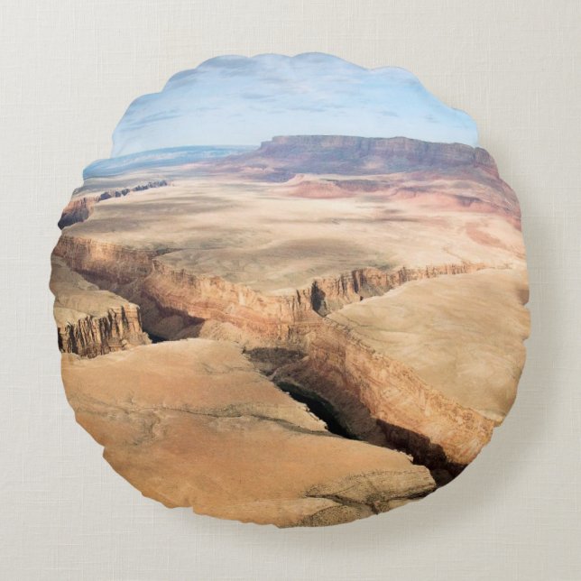 Canyon in de Canyon Rond Kussen (Voorkant)