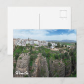 Canyon in Ronda Andalusië, Spanje Briefkaart (Voorkant / Achterkant)