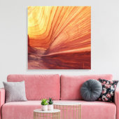 Canyon Kust door Sun Southwest Abstract Canvas Afdruk (Insitu (Woonkamer))