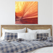 Canyon Kust door Sun Southwest Abstract Canvas Afdruk (Insitu (Slaapkamer))