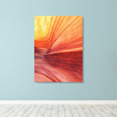 Canyon Kust door Sun Southwest Abstract Canvas Afdruk (Insitu (Houten vloer))