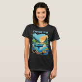 Canyon Lake Arizona Blauwe Reis T-shirt (Voorkant volledig)