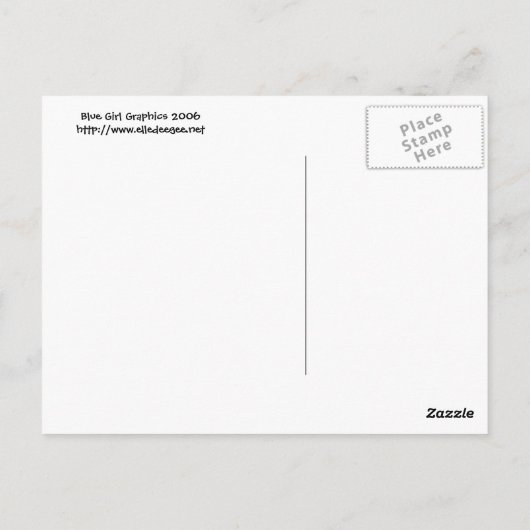 Canyon Lake Briefkaart (Achterkant)