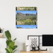 Canyon Lake Far Poster (Thuiskantoor)