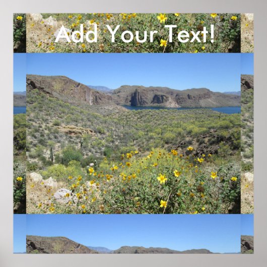 Canyon Lake Far Poster (Voorkant)