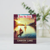 Canyon Lake, Texas, Reisbriefkaart, Save The Date (Staand voorkant)