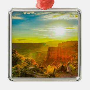 Canyon lands Nationaal Park Moab Utah Metalen Ornament