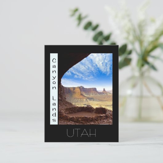 canyon lands, UTAH Briefkaart (Staand voorkant)