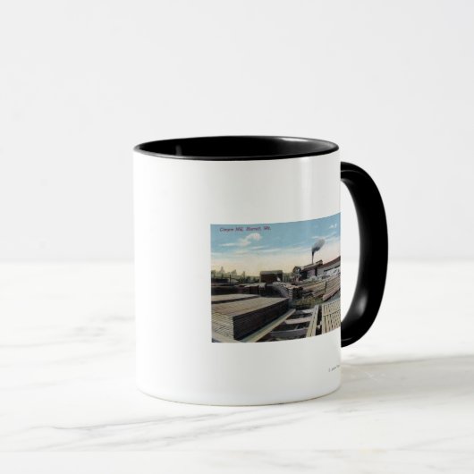 Canyon Lumber Mill Scene Mok (Voorkant rechts)