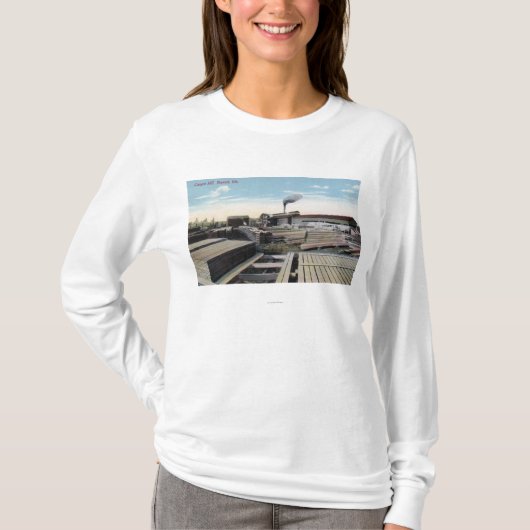 Canyon Lumber Mill Scene T-shirt (Voorkant)