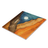 Canyon Moon Tegeltje (Zijkant)